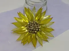 向日葵(大) ヘアクリップ