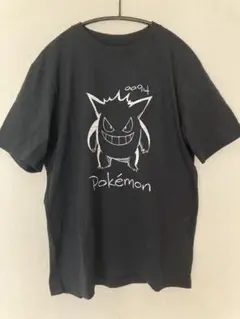 UNIQLO Pokémon Gengar Tシャツ M ブラック　ゲンガー