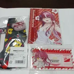 ホロライブ　DMMスクラッチ　宝鐘マリンの三点セット