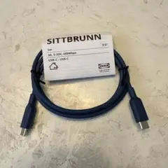 IKEA SITTBRUNN シットブルン USB-C- C ／1 m