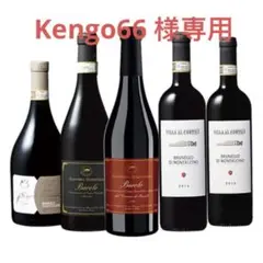 イタリア偉大なる赤ワイン ブルネッロ&バローロ5本セット