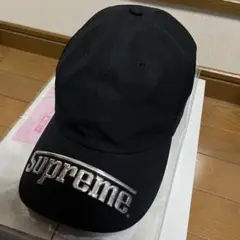 Supreme Touring Visor 6-Panel Black キャップ