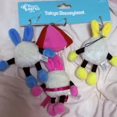 2019年ディズニーイースター うさたまストラップキーチェーン