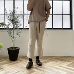 値下！！LOEWE　シープスキンオフホワイトパンツ 2025年最新】LOEWE メンズ スラックスの人気アイテム - メルカリ