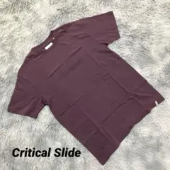 【新品未使用】✨Critical SlideメンズＴシャツ M ブラックプラム