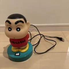 非売品　動作確認済　平成レトロ 　 クレヨンしんちゃん おしゃべりライト ロッテ