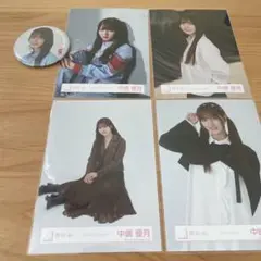 櫻坂46 中嶋優月 缶バッジ 生写真