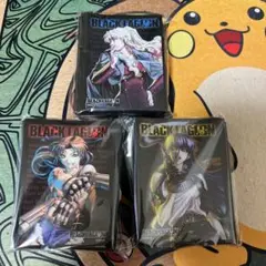 トレカアイテムくじEX ブラックラグーン スリーブ 3種 レヴィ パラライカ