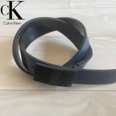 【新品未使用】ck カルバンクライン　ネイビー　ベルト カジュアル