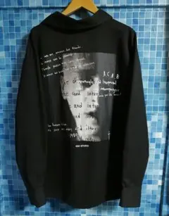 【黒 BTS ジミン着用】希少レア 完売 ESC over shirt シャツ