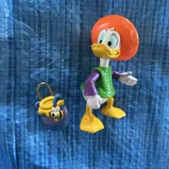 ダック フィギュアとプーさんの鍵セット