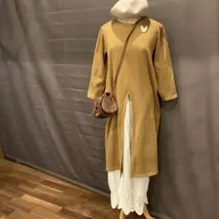 ニコアンド 変形ワンピース
