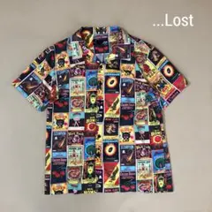美品L ...lost enterprises ロスト アロハシャツ　T16