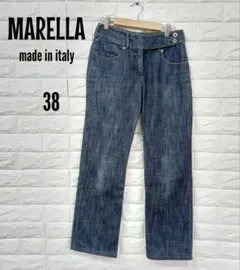 【MARELLA】マレーラ/デニムパンツ/イタリア製/ストレートジーンズ/脚長