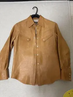 California FMG. Co. レインボーカントリー レザーシャツ 38
