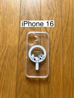 PEANUTS iPhone 16用クリアケース