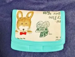 ウサギデザインの裁縫セット(グリーンベル)
