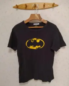 【美品·希少】UNIQLO バッドマンT　ユニセックス　S　 墨黒