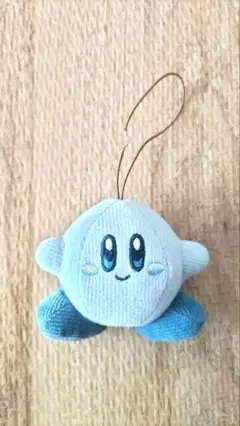 星のカービィ　マルチカラー　コーデュロイぬいぐるみ【青】