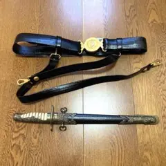maguro出品　 1970年代　日本海軍　バックル付きベルトセット maguro様専用出品 1970年代 日本海軍 バックル付きベルトセット