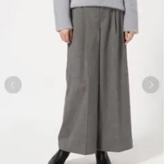 【新品】GLOBAL WORK チェックワイドパンツ2