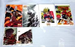 トライガン　コラボカフェ　ヴァッシュ　ナイブズ　両面PETカードvol.2　5点