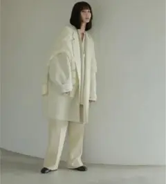 新品未使用 louren highwaist straight pants