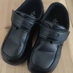 値下げ【19.5cm EE】瞬足 ブラックフォーマルシューズ