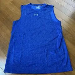 Under Armour HeatGear ノースリーブ M 青