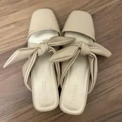 clastellar CLA RIBBON SANDAL クラステラー　ベージュ
