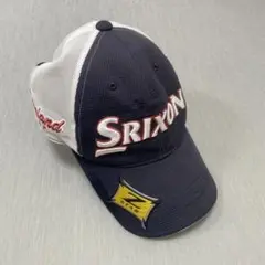 スリクソン キャップ　メンズ　ネイビー　メッシュ