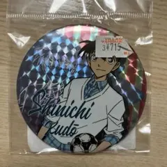 名探偵コナン　江戸川コナン　工藤新一　ホログラム缶バッジ　2021 K