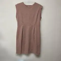 FABIA ノースリーブ ワンピース ピンク　LL ゆったり　綺麗　美品