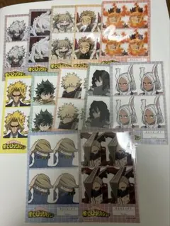 ヒロアカ　証明写真風ステッカー　全12種