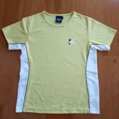 キア イエロー Tシャツ Kの刺繍付き