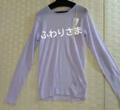新品リラシクコットンシアープルオーバーTシャツ