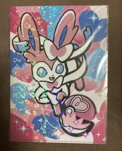 ポケモンセンター　ニンフィア×ラブラブボール　 クリアファイル