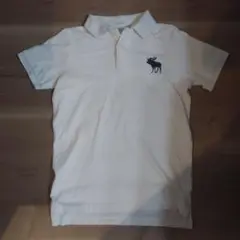 Abercrombie & Fitch ホワイトポロシャツ S