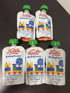BabyFruit オーガニック ベビースムージー 5個セット