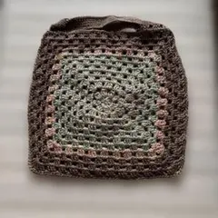ハンドメイド小物入れ手編みバック