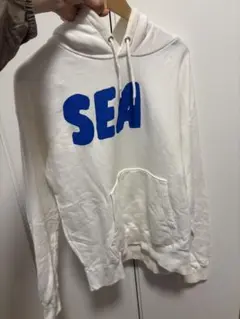 SEA WIND AND フーディー ホワイト