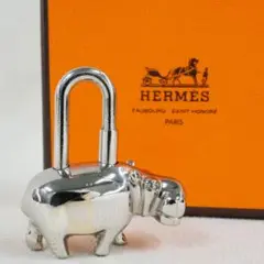 《希少》HERMES 2005年限定 カバ カデナ チャーム