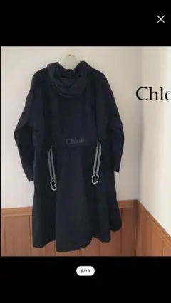 新品、未使用 大人もOK! キッズ14Y クロエ コート ネイビー♡