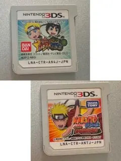3DSソフト　NARUTOシリーズ　2点セット
