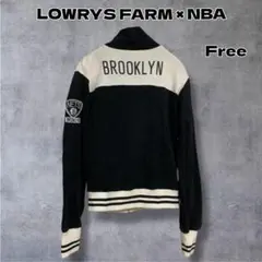 新品タグ付【ローリーズファーム】MLBコラボ  LAドジャース  ジャージ LOWRYS FARMがMLB（メジャーリーグベースボール）のオリジナル