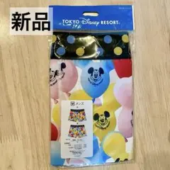 【新品】ディズニー　パンツ　ミッキー　正規品　メンズ　M