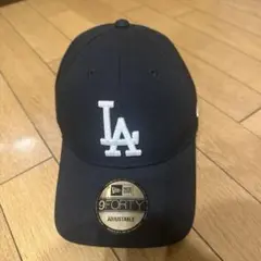 New Era 9FORTY LAキャップ 黒