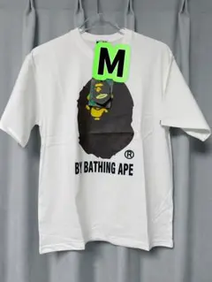 BAPE ホワイト Tシャツ Mサイズ/010