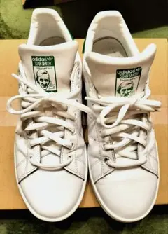 adidas Stan Smith ホワイト/グリーン 25.5