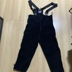 NCED フリース オーバーオール M-SHORTREG 黒